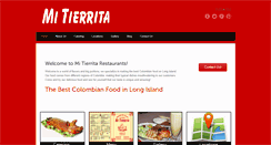 Desktop Screenshot of mitierritarestaurants.com